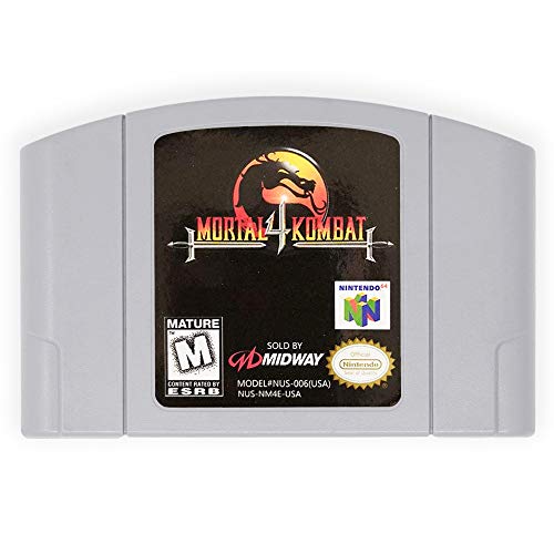 Nintendo 64 Mortal Kombat 4 Oyun Kartı için Nintendo 64 N64 ABD Versiyonu / n64 Oyun