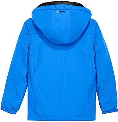 GEMYSE çocuğun Su Geçirmez Kayak Kar Ceket Polar Rüzgar Geçirmez Kış kapüşonlu ceket