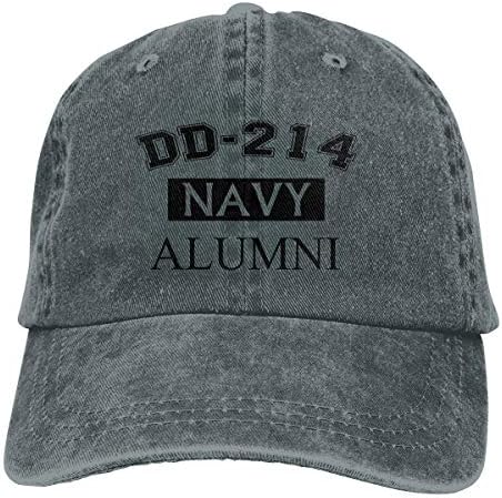 SLİSL EIEI DD-214 ABD Donanması Mezunlar Ayarlanabilir Beyzbol Kapaklar Denim Şapkalar Kovboy Spor Açık