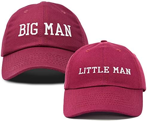 DALİX Büyük Adam Küçük Adam Şapka Baba Oğul Eşleşen Kap Eğlenceli Hediyeler