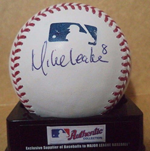 Mike Leake Denizciler / kardinaller/devler İmzalı Romlb ML Beyzbol W / coa İmzalı Beyzbol Topları İmzaladı