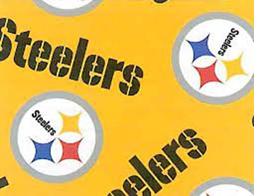 Steelers Sarı Kumaş-1 Yard 58/60 Genişliğinde Polar Kumaş