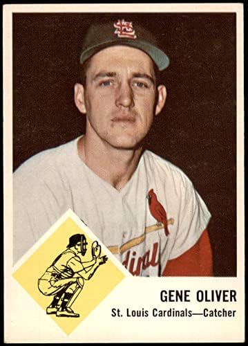 1963 Fleer 62 Gene Oliver St. Louis Kardinalleri (Beyzbol Kartı) ESKİ / MT Kardinalleri