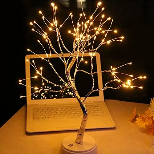 Oda Dekoru için Bonsai Ağacı ışığı, Oturma Odası için Estetik Lambalar, Ev Dekorasyonu için Sevimli Gece Lambası,