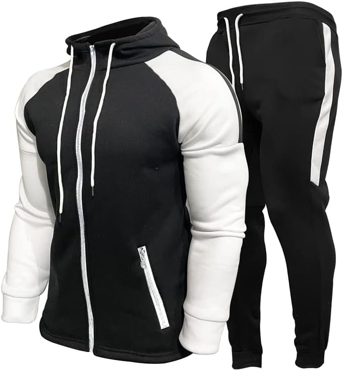 Bahar Erkekler Spor Koşu Seti Spor erkek Eşofman İki Parçalı Setleri günlük ceketler Pantolon Eşofman koşu elbisesi