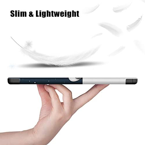 Gylint Kılıf Galaxy Tab için A8 10.5 (2021), katlanır Folio Ultra İnce PU deri stant kılıfı Kapak için Galaxy Tab