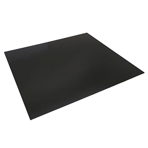 335x300x1. 5mm Siyah G10 Epoksi Fiberglas Kompozit Levha Panel 11.8x13