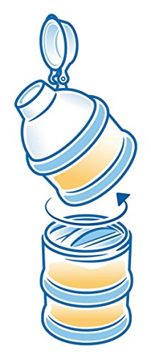 NUK 10256328 Süt Tozu Dağıtıcıları BPA İçermeyen Mor (3'lü Set) NUK tarafından