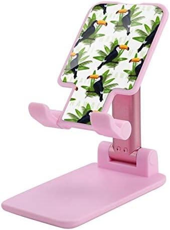 Toucan Tropikal Palmiye Ağacı cep telefonu Standı Ayarlanabilir Katlanabilir Tablet Masaüstü telefon tutucu Aksesuarları