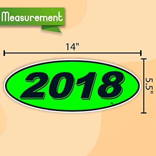 Versa Etiketleri 2017 2018 2019 & 2020 Oval Model Yılı Araba Satıcısı Pencere Çıkartmaları Gururla ABD'de Üretilmiştir