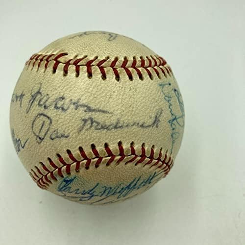 Willie Mays Joe Medwick Nellie Fox 1960'ların HOF Efsanesi Çok İmzalı Beyzbol JSA İmzalı Beyzbol Topları