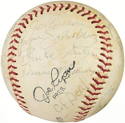 Ryne Sandberg Çaylak Öncesi 1981 Oklahoma City 89ers Takımı Beyzbol JSA COA İmzalı Beyzbol Topları İmzaladı