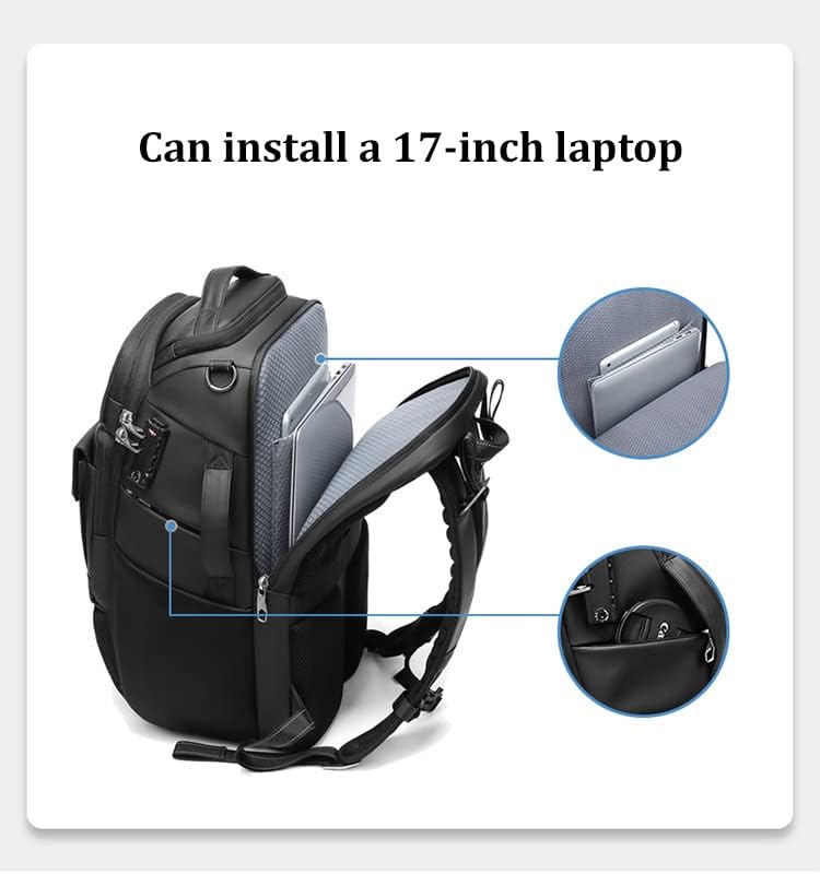 INFEYLAY Erkekler seyahat Profesyonel kamera sırt çantası İle tripod braketi, Ayrılabilir içine bir Anti-hırsızlık
