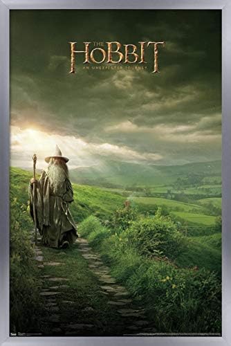 Trendler Uluslararası Hobbit: Beklenmedik Bir Yolculuk - Tek Sayfalık Duvar Posteri, 22.375 x 34, Barnwood Çerçeveli