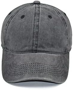 Bayan beyzbol şapkası s Unisex Vintage Yıkanmış beyzbol şapkası Pamuk Düşük Profilli Şapka Yapılandırılmamış Dimi