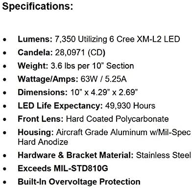 Baja Tasarımlar 45-4003 OnX6 40 inç led ışık Çubuğu-Sürüş Combo