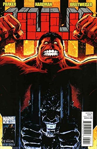 Hulk (4. Seri) 32 VF; Marvel çizgi romanı / Kırmızı Hulk