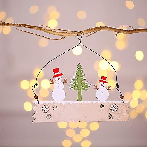 2 adet Noel Ağacı Asılı Kolye Süslemeleri Noel Ağacı Süsleri Noel Ağacı dekorasyon için Set