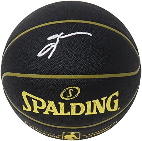 Allen Iverson İmzalı Spalding Elevation Siyah NBA Basketbolu - İmzalı Basketbollar