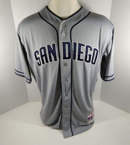 2015 San Diego Padres Darren Balsey 36 Oyun Gri Forma Yayınladı - Oyun Kullanılmış MLB Formaları
