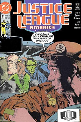 Adalet Ligi Amerika 51 VF; DC çizgi roman / Adam Hughes
