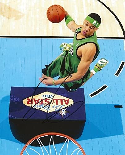 Gerald Green imzalı Boston Celtics 8x10 fotoğraf imzalı 2 İmzalı NBA Fotoğrafları