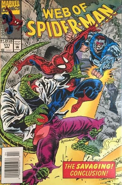 Örümcek Adam Ağı, 111 (Gazete Bayii ) VF; Marvel çizgi romanı / 2. görünüm Emri