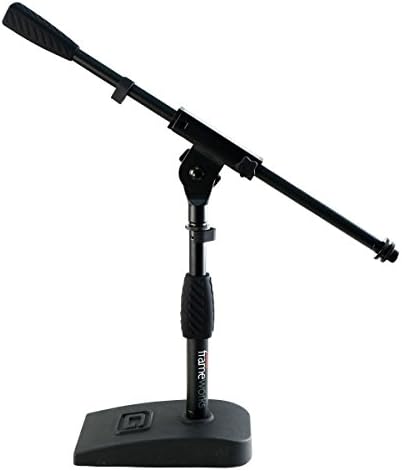 Audix D6B Profesyonel Dinamik Enstrüman Mikrofon Siyah & Timsah Çerçeveler Kısa Ağırlıklı Baz Mikrofon Standı ile
