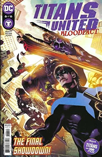 Titans United: Kan Paktı 6 VF / NM; DC çizgi roman