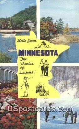 St. Paul, Minnesota Kartpostalı