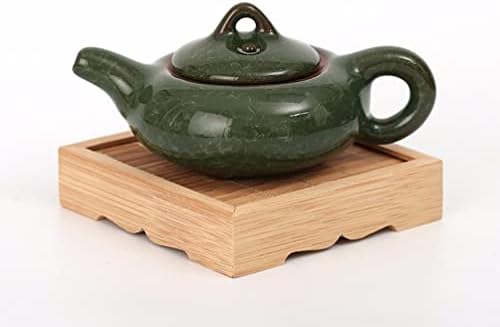 Luxshıny Balık Tankı Süslemeleri Çaydanlık ısıtıcı 2 Adet Bambu Vazo Teşhir Standları Akvaryum Masa Lambası Çaydanlık
