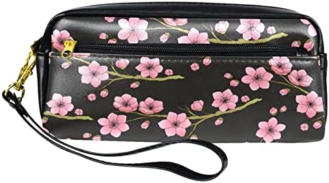 TBOUOBT Hediyeler Erkekler Kadınlar için Makyaj Çantaları makyaj çantası Küçük Kozmetik Çantaları, Çiçeği Çiçek Pembe