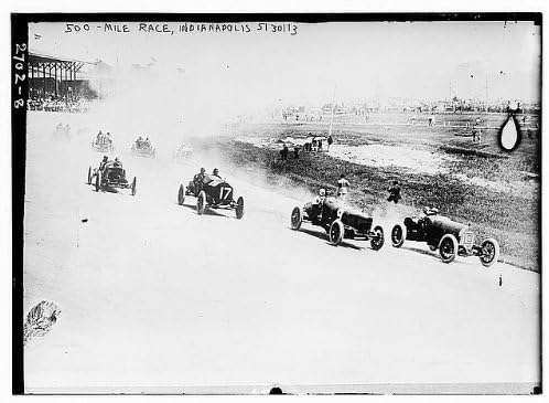 Tarihselfindings Fotoğraf: Indy 500 Mil Yarışı, Indianapolis, Indiana, ın, Otomobil Yarışı, 30.1913 Mayıs